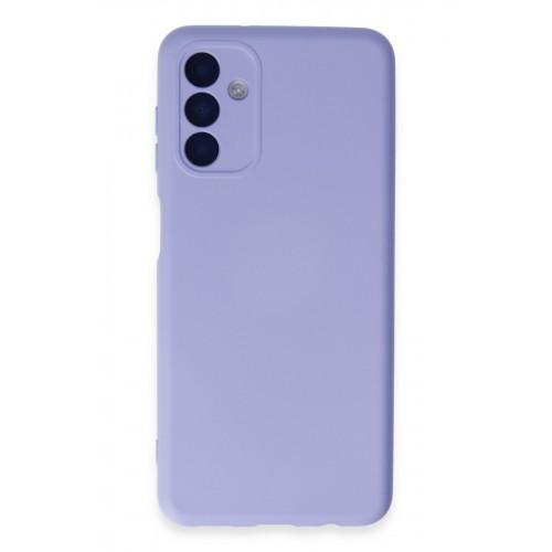 Newface Samsung Galaxy A24 4G Kılıf Nano içi Kadife Silikon - Lila Newface Samsung Galaxy A24 4G Kılıf Nano içi Kadife Silikon - Lila