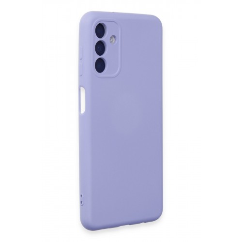 Newface Samsung Galaxy A24 4G Kılıf Nano içi Kadife Silikon - Lila Newface Samsung Galaxy A24 4G Kılıf Nano içi Kadife Silikon - Lila