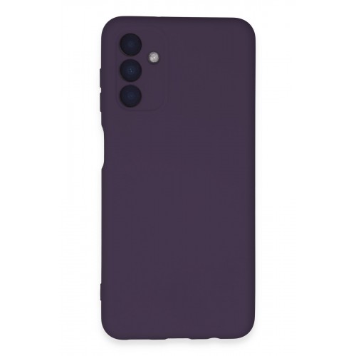 Newface Samsung Galaxy A24 4G Kılıf Nano içi Kadife Silikon - Mor Newface Samsung Galaxy A24 4G Kılıf Nano içi Kadife Silikon - Mor