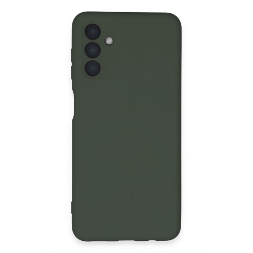 Newface Samsung Galaxy A24 4G Kılıf Nano içi Kadife Silikon - Koyu Yeşil Newface Samsung Galaxy A24 4G Kılıf Nano içi Kadife Silikon - Koyu Yeşil