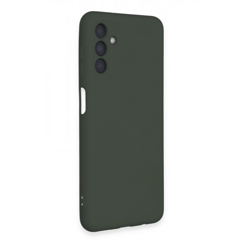 Newface Samsung Galaxy A24 4G Kılıf Nano içi Kadife Silikon - Koyu Yeşil Newface Samsung Galaxy A24 4G Kılıf Nano içi Kadife Silikon - Koyu Yeşil