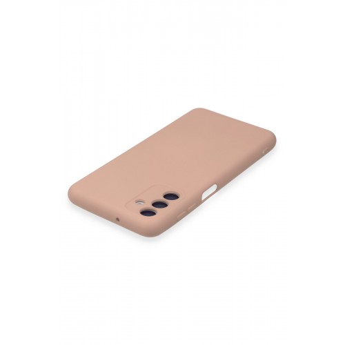 Newface Samsung Galaxy A24 4G Kılıf Nano içi Kadife Silikon - Pudra Newface Samsung Galaxy A24 4G Kılıf Nano içi Kadife Silikon - Pudra