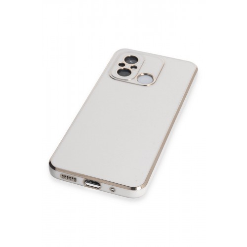 Newface Xiaomi Redmi 12C Kılıf Volet Silikon - Beyaz Newface Xiaomi Redmi 12C Kılıf Volet Silikon - Beyaz