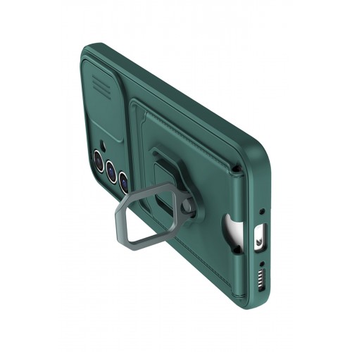 Newface Samsung Galaxy A24 4G Kılıf Zuma Kartvizitli Yüzüklü Silikon - Yeşil Newface Samsung Galaxy A24 4G Kılıf Zuma Kartvizitli Yüzüklü Silikon - Yeşil