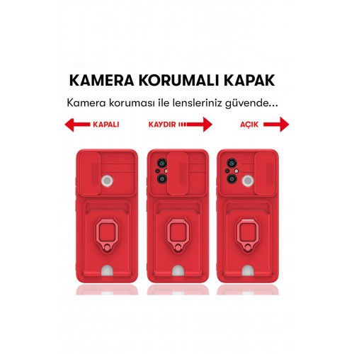 Newface Xiaomi Redmi 12C Kılıf Zuma Kartvizitli Yüzüklü Silikon - Yeşil Newface Xiaomi Redmi 12C Kılıf Zuma Kartvizitli Yüzüklü Silikon - Yeşil