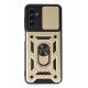 Newface Samsung Galaxy A24 4G Kılıf Pars Lens Yüzüklü Silikon - Gold Newface Samsung Galaxy A24 4G Kılıf Pars Lens Yüzüklü Silikon - Gold
