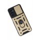 Newface Samsung Galaxy A24 4G Kılıf Pars Lens Yüzüklü Silikon - Gold Newface Samsung Galaxy A24 4G Kılıf Pars Lens Yüzüklü Silikon - Gold