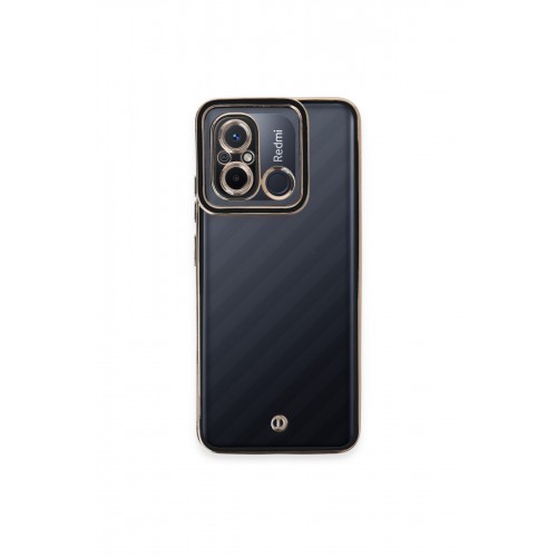 Newface Xiaomi Redmi 12C Kılıf Liva Lens Silikon - Siyah Newface Xiaomi Redmi 12C Kılıf Liva Lens Silikon - Siyah