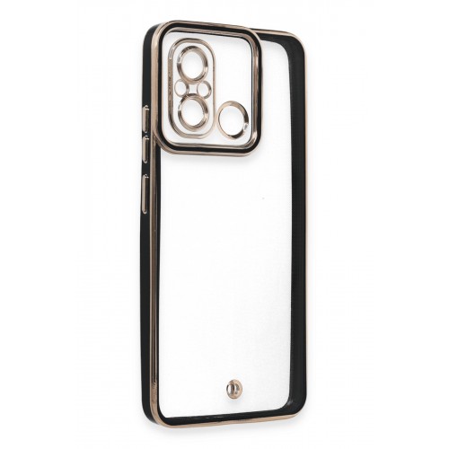 Newface Xiaomi Redmi 12C Kılıf Liva Lens Silikon - Siyah Newface Xiaomi Redmi 12C Kılıf Liva Lens Silikon - Siyah