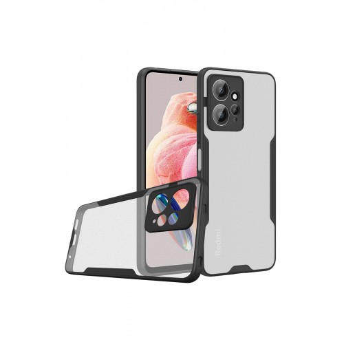 Newface Xiaomi Redmi Note 12 4G Kılıf Platin Silikon - Siyah Newface Xiaomi Redmi Note 12 4G Kılıf Platin Silikon - Siyah