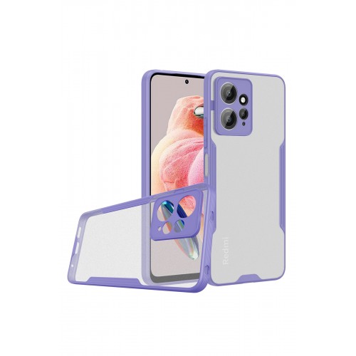 Newface Xiaomi Redmi Note 12 4G Kılıf Platin Silikon - Lila Newface Xiaomi Redmi Note 12 4G Kılıf Platin Silikon - Lila