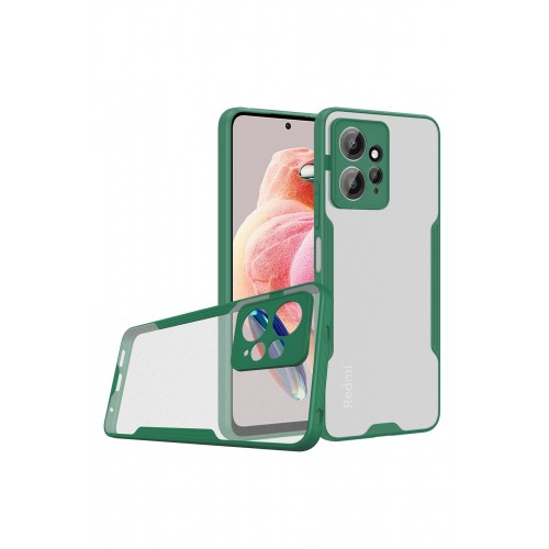 Newface Xiaomi Redmi Note 12 4G Kılıf Platin Silikon - Yeşil Newface Xiaomi Redmi Note 12 4G Kılıf Platin Silikon - Yeşil