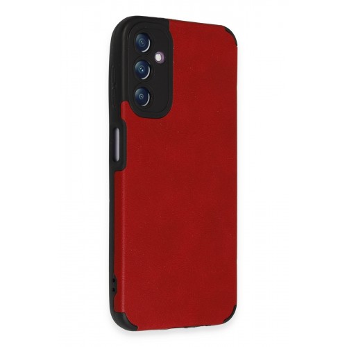 Newface Samsung Galaxy A14 4G Kılıf Loop Deri Silikon - Kırmızı Newface Samsung Galaxy A14 4G Kılıf Loop Deri Silikon - Kırmızı