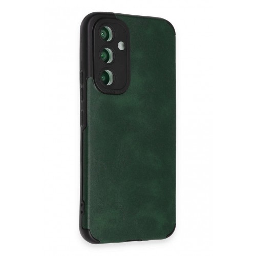 Newface Samsung Galaxy A54 5G Kılıf Loop Deri Silikon - Yeşil Newface Samsung Galaxy A54 5G Kılıf Loop Deri Silikon - Yeşil
