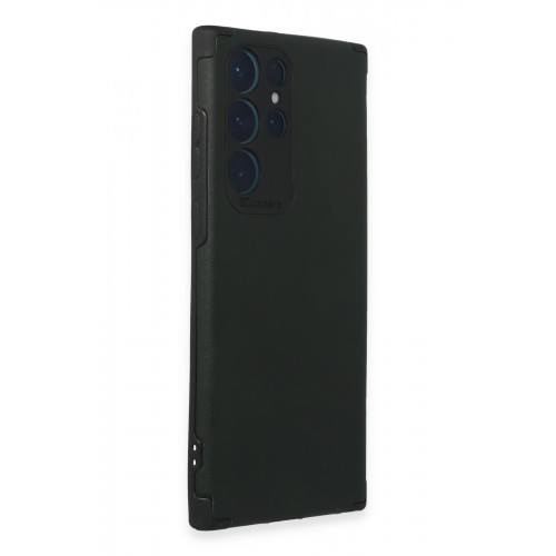 Newface Samsung Galaxy S22 Ultra Kılıf Loop Deri Silikon - Yeşil Newface Samsung Galaxy S22 Ultra Kılıf Loop Deri Silikon - Yeşil