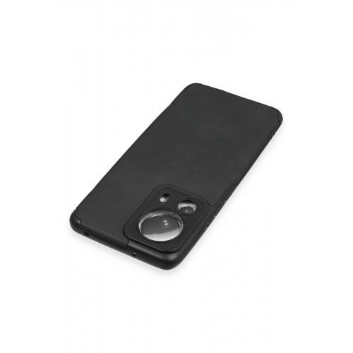 Newface Xiaomi Mi 13 Lite Kılıf Loop Deri Silikon - Siyah Newface Xiaomi Mi 13 Lite Kılıf Loop Deri Silikon - Siyah