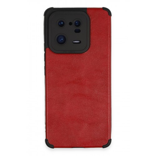 Newface Xiaomi Mi 13 Pro Kılıf Loop Deri Silikon - Kırmızı Newface Xiaomi Mi 13 Pro Kılıf Loop Deri Silikon - Kırmızı