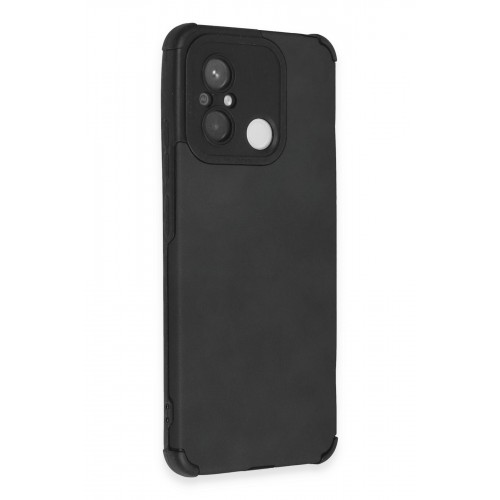Newface Xiaomi Redmi 12C Kılıf Loop Deri Silikon - Siyah Newface Xiaomi Redmi 12C Kılıf Loop Deri Silikon - Siyah