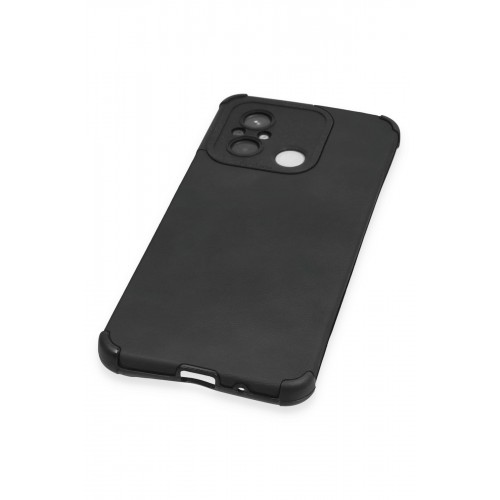 Newface Xiaomi Redmi 12C Kılıf Loop Deri Silikon - Siyah Newface Xiaomi Redmi 12C Kılıf Loop Deri Silikon - Siyah