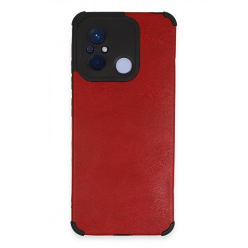Newface Xiaomi Redmi 12C Kılıf Loop Deri Silikon - Kırmızı Newface Xiaomi Redmi 12C Kılıf Loop Deri Silikon - Kırmızı