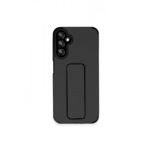 Newface Samsung Galaxy A14 4G Kılıf Mega Standlı Silikon - Siyah Newface Samsung Galaxy A14 4G Kılıf Mega Standlı Silikon - Siyah