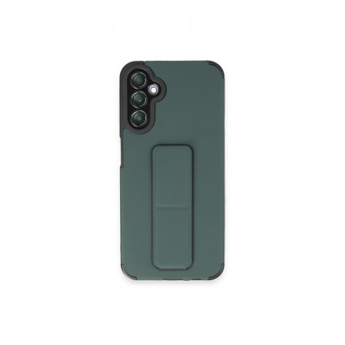 Newface Samsung Galaxy A14 4G Kılıf Mega Standlı Silikon - Yeşil Newface Samsung Galaxy A14 4G Kılıf Mega Standlı Silikon - Yeşil
