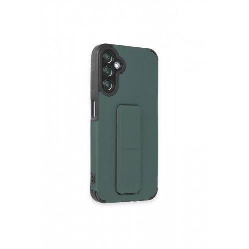 Newface Samsung Galaxy A14 4G Kılıf Mega Standlı Silikon - Yeşil Newface Samsung Galaxy A14 4G Kılıf Mega Standlı Silikon - Yeşil