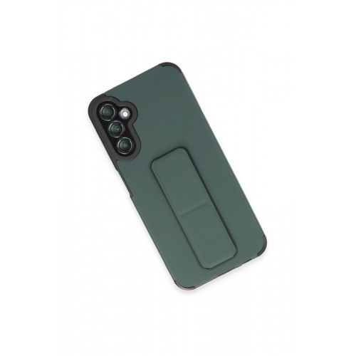 Newface Samsung Galaxy A14 4G Kılıf Mega Standlı Silikon - Yeşil Newface Samsung Galaxy A14 4G Kılıf Mega Standlı Silikon - Yeşil