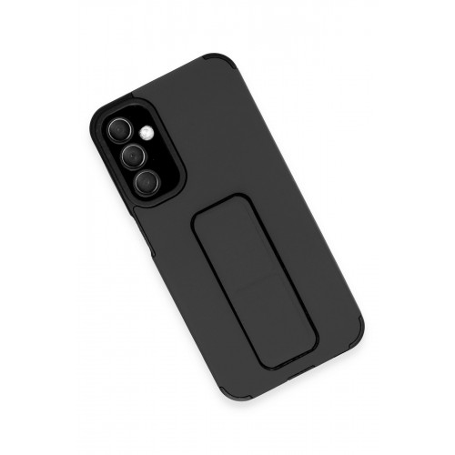 Newface Samsung Galaxy A24 4G Kılıf Mega Standlı Silikon - Siyah Newface Samsung Galaxy A24 4G Kılıf Mega Standlı Silikon - Siyah