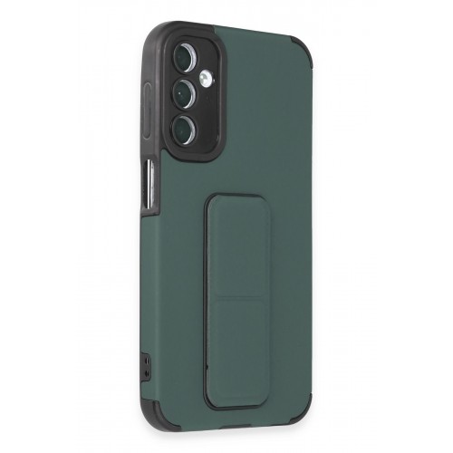 Newface Samsung Galaxy A24 4G Kılıf Mega Standlı Silikon - Yeşil Newface Samsung Galaxy A24 4G Kılıf Mega Standlı Silikon - Yeşil