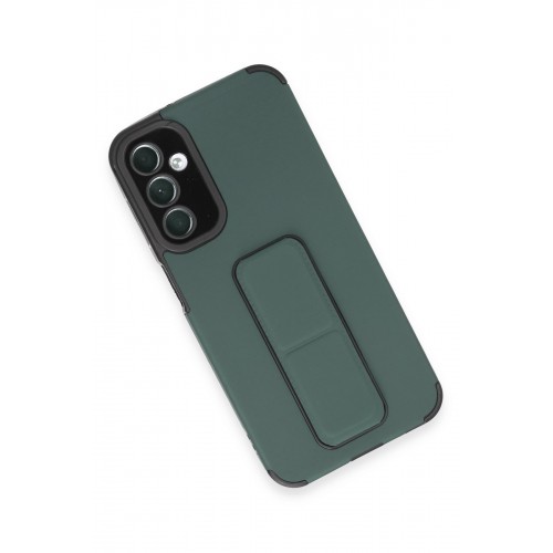 Newface Samsung Galaxy A24 4G Kılıf Mega Standlı Silikon - Yeşil Newface Samsung Galaxy A24 4G Kılıf Mega Standlı Silikon - Yeşil