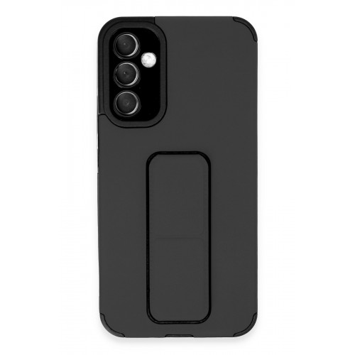 Newface Samsung Galaxy A54 5G Kılıf Mega Standlı Silikon - Siyah Newface Samsung Galaxy A54 5G Kılıf Mega Standlı Silikon - Siyah