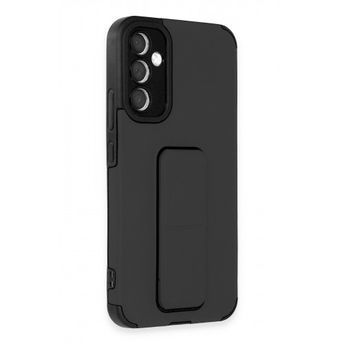 Newface Samsung Galaxy A54 5G Kılıf Mega Standlı Silikon - Siyah Newface Samsung Galaxy A54 5G Kılıf Mega Standlı Silikon - Siyah