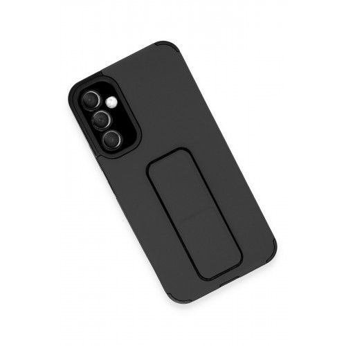 Newface Samsung Galaxy A54 5G Kılıf Mega Standlı Silikon - Siyah Newface Samsung Galaxy A54 5G Kılıf Mega Standlı Silikon - Siyah