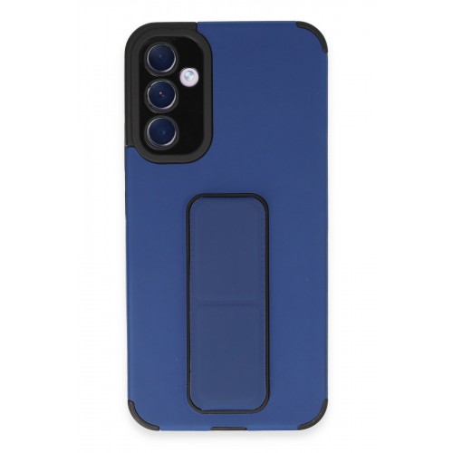 Newface Samsung Galaxy A54 5G Kılıf Mega Standlı Silikon - Mavi Newface Samsung Galaxy A54 5G Kılıf Mega Standlı Silikon - Mavi