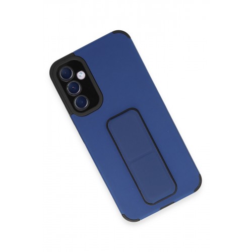 Newface Samsung Galaxy A54 5G Kılıf Mega Standlı Silikon - Mavi Newface Samsung Galaxy A54 5G Kılıf Mega Standlı Silikon - Mavi