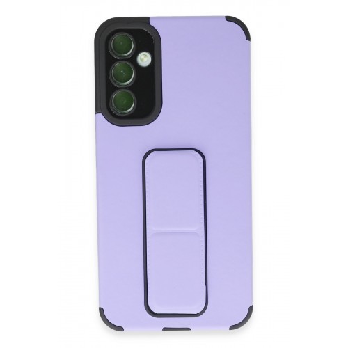 Newface Samsung Galaxy A54 5G Kılıf Mega Standlı Silikon - Lila Newface Samsung Galaxy A54 5G Kılıf Mega Standlı Silikon - Lila