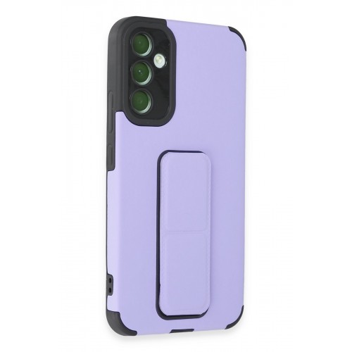 Newface Samsung Galaxy A54 5G Kılıf Mega Standlı Silikon - Lila Newface Samsung Galaxy A54 5G Kılıf Mega Standlı Silikon - Lila
