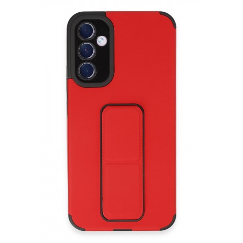 Newface Samsung Galaxy A54 5G Kılıf Mega Standlı Silikon - Kırmızı Newface Samsung Galaxy A54 5G Kılıf Mega Standlı Silikon - Kırmızı