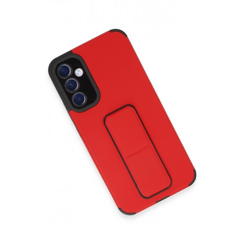 Newface Samsung Galaxy A54 5G Kılıf Mega Standlı Silikon - Kırmızı Newface Samsung Galaxy A54 5G Kılıf Mega Standlı Silikon - Kırmızı