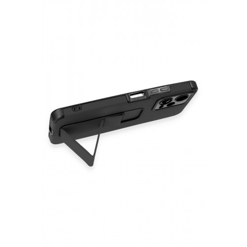 Newface Xiaomi Poco X5 5G Kılıf Mega Standlı Silikon - Siyah Newface Xiaomi Poco X5 5G Kılıf Mega Standlı Silikon - Siyah