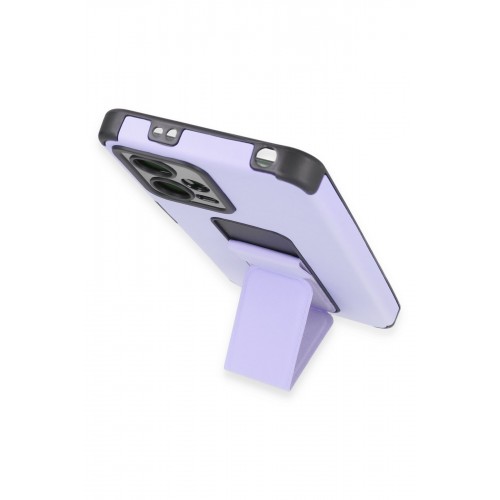 Newface Xiaomi Poco X5 5G Kılıf Mega Standlı Silikon - Lila Newface Xiaomi Poco X5 5G Kılıf Mega Standlı Silikon - Lila
