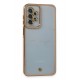 Newface Samsung Galaxy A23 4G Kılıf Liva Lens Silikon - Pudra Newface Samsung Galaxy A23 4G Kılıf Liva Lens Silikon - Pudra