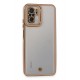 Newface Xiaomi Poco M5s Kılıf Liva Lens Silikon - Pudra Newface Xiaomi Poco M5s Kılıf Liva Lens Silikon - Pudra