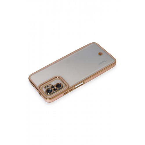 Newface Xiaomi Poco M5s Kılıf Liva Lens Silikon - Pudra Newface Xiaomi Poco M5s Kılıf Liva Lens Silikon - Pudra