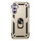 Newface Samsung Galaxy A24 4G Kılıf Sofya Yüzüklü Silikon Kapak - Gold Newface Samsung Galaxy A24 4G Kılıf Sofya Yüzüklü Silikon Kapak - Gold
