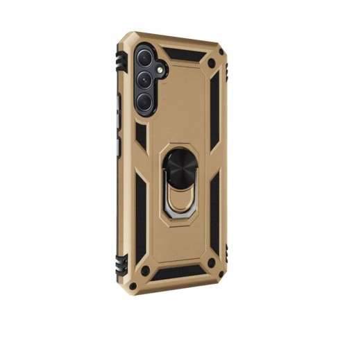 Newface Samsung Galaxy A54 5G Kılıf Sofya Yüzüklü Silikon Kapak - Gold Newface Samsung Galaxy A54 5G Kılıf Sofya Yüzüklü Silikon Kapak - Gold