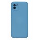 Newface Samsung Galaxy A03 Kılıf Nano içi Kadife Silikon - Mavi Newface Samsung Galaxy A03 Kılıf Nano içi Kadife Silikon - Mavi