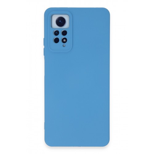 Newface Xiaomi Redmi Note 12 Pro 4G Kılıf Nano içi Kadife Silikon - Mavi Newface Xiaomi Redmi Note 12 Pro 4G Kılıf Nano içi Kadife Silikon - Mavi