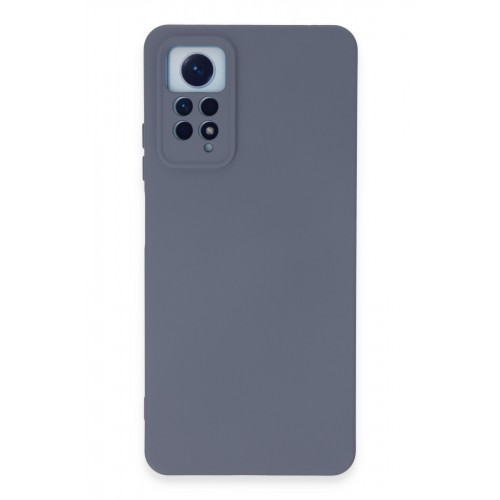 Newface Xiaomi Redmi Note 12 Pro 4G Kılıf Nano içi Kadife Silikon - Gri Newface Xiaomi Redmi Note 12 Pro 4G Kılıf Nano içi Kadife Silikon - Gri